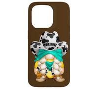 Cow Print GNOME Cute Cowgirl Costume For Women - Cow Gnomie Carcasa para iPhone 15 Pro