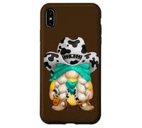 Cow Print GNOME Cute Cowgirl Costume For Women - Cow Gnomie Carcasa para iPhone XS MAX