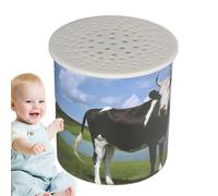 Cow Sound Machine, Inverted Voice Box Toy with Realistic Moo Noise, Handheld Cow Noises Maker Device for Children’s Entertainment, Learning Activities, Farm Theme Parties, Sensory Fun
