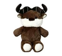 Cow Stuffed Animal - 40cm Cute Plush Doll, Soft Cuddle Toy Cushion Set