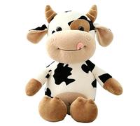 Cow Stuffed Animal - Cute Soft Plush Doll, Cuddly Cow Plush Toy, Small Stuffed Animal Rag Doll Gift | for Kids Girls Bedroom Couch Shelf Car Travel Birthday Party Decor | Relief Dress-up Soft Toys