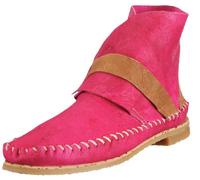 Cowa Botin cw-020 - Botas de Cuero para Mujer, Color Rosa, Talla 36