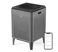 Coway Airmega 400S(G) Purificador de aire HEPA True con tecnología inteligente y aplicación, cubre 145,6 m², compatible con Amazon Alexa, color grafito