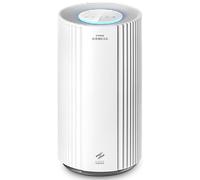 COWAY Purificador de aire para espacios grandes, CADR 713 m³/h, limpia 148 m² en 30 min, filtro HEPA para humo, alergias, pelo de mascotas, olores, sensor PM10, modo ahorro energético, AIRMEGA 350