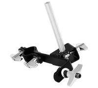 Cowbell - Abrazadera de percusión ajustable para tambor, pandereta, clip de extensión de fácil instalación