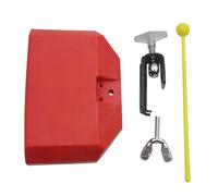 Cowbell Color Drum Clapper Set Pitched Durable Treble Jazz ABS Bell Percussion Drums Part Accessories