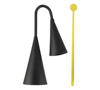 Cowbell for Drum Set, Cow Bells Noise Makers | Campana de portátil brillante | Resonance Dynamic Resonance Toys for Learning & Education, Performance Drumstage, Viajes, Outdoor
