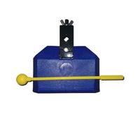 Cowbell Orff Instrument Drum Parts Accompany Set Jazz Style Music ABS Material Cheering Bell For Home Farm(Blue)