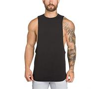 COWBI Hombre Color Sólido Camiseta de Tirantes Chaleco Músculo Fit Sin Mangas Top Camisetas