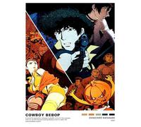 Cowboy Bebop - Minimalist Poster 30 x 40 cm