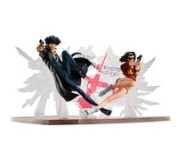 Cowboy Bebop Pvc Statuas 1/8 Spike Spiegel & Faye Valentine 1st Gig 20 Cm Megaho