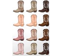 Cowboy Boots Notebook: A Cute Lined Journal for Western Style Lovers, Notes, and Everyday Writing