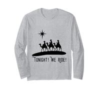 Cowboy Christmas Tonight Montamos a Jesús por el Nacimiento de los Tres Reyes Magos Manga Larga