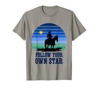 Cowboy Core Sigue A TU Propia Estrella Camiseta