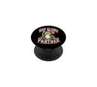 Cowboy Frog On A Mushroom Lindo Cottagecore Hop Along Partner PopSockets PopGrip Adhesivo