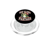 Cowboy Frog On A Mushroom Lindo Cottagecore Hop Along Partner PopSockets PopGrip para MagSafe