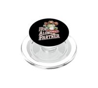 Cowboy Frog On A Mushroom Lindo Cottagecore Hop Along Partner PopSockets PopGrip para MagSafe
