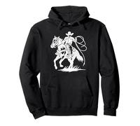 Cowboy & Horse, camiseta gráfica occidental, ropa de Rodeo Rider Sudadera con Capucha