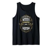 Cowboy o yo Amo Ambos Tipos de música Country y Occidental Camiseta sin Mangas
