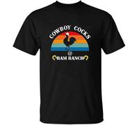 Cowboy Roosters at RAM Ranch! Black and White and Other(Medium)