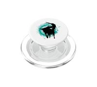 Cowboy se Cae del Toro en el Rodeo PopSockets PopGrip para MagSafe
