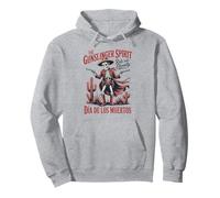 Cowboy Skeleton Día de los Muertos - American Gunslinger Sudadera con Capucha
