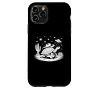 Cowboy Tortoise Desert OVNI Noche Obra De Arte Carcasa para iPhone 11 Pro