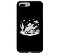 Cowboy Tortoise Desert OVNI Noche Obra De Arte Carcasa para iPhone 7 Plus/8 Plus