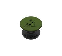 Cowboy Way Cría Caballo y Cactus - Verde PopSockets PopGrip Adhesivo
