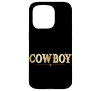 Cowboy Western Southern Country Wild West Rodeo Caballo Carcasa para iPhone 15 Pro