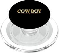 Cowboy Western Southern Country Wild West Rodeo Caballo PopSockets PopGrip para MagSafe