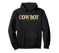 Cowboy Western Southern Country Wild West Rodeo Caballo Sudadera con Capucha
