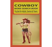 COWBOY WORD SEARCH BOOK: "Saddle Up for Word-Finding Fun!"