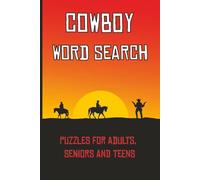 Cowboy Word Search: Classic Fun Western Puzzle Book (6x9) Inches