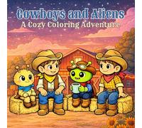 Cowboys and Aliens: A Cozy Coloring Adventure