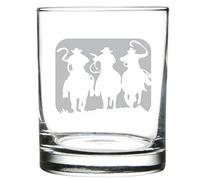 Cowboys and Horses Riding Hard