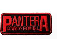 Cowboys Groove Metal - Parche bordado para coser o planchar - Accesorio de moda - Logotipo decorativo único para chaquetas, vaqueros y bolsos - Vintage - Ropa