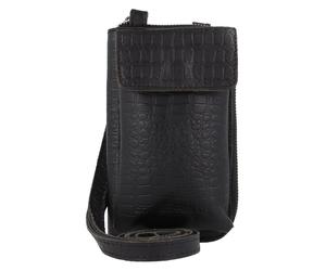 Cowboysbag Bonanza Garston Bolso móvil Piel natural 9 cm gris