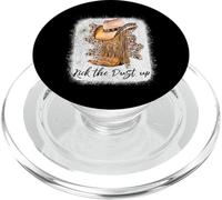 Cowgirl Boots Hats Leopard Bleached Kick The Dust Up Rodeo PopSockets PopGrip para MagSafe