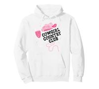 Cowgirl Country Club Pink Cowboy Outfits Bachelorette Party Sudadera con Capucha