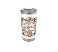 Cowgirl Country Discuse Me Pareces Que Me Amas Vaso térmico de acero inoxidable de doble pared