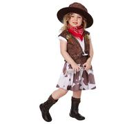 Cowgirl - Disfraz de cowgirl para niña, talla 3 años (U37 544)