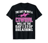 Cowgirl Siempre Orgullo del Oeste Camiseta