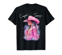 Cowgirl Spirit - Traje de concierto de campo rosa para mujeres, jóvenes y niñas Camiseta