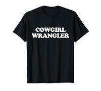 Cowgirl Wrangler Y2k Aesthetic Trendy LGBT Pride Lesbian Camiseta