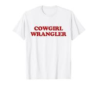 Cowgirl Wrangler Y2k Aesthetic Trendy LGBT Pride Lesbian Camiseta