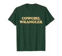 Cowgirl Wrangler Y2k Aesthetic Trendy LGBT Pride Lesbian Camiseta