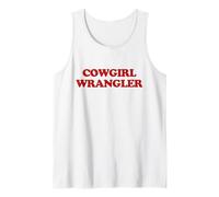 Cowgirl Wrangler Y2k Aesthetic Trendy LGBT Pride Lesbian Camiseta sin Mangas