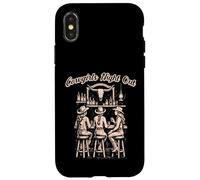 Cowgirls Night out Vintage Nostálgico Country Music Divertido Carcasa para iPhone X/XS