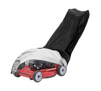 Cowhilan Funda Impermeable Cortacésped con Cordón Cortaviento, Antipolvo, AntiUV, Tejido Oxford 210D Funda para Cortacésped con Ruedas